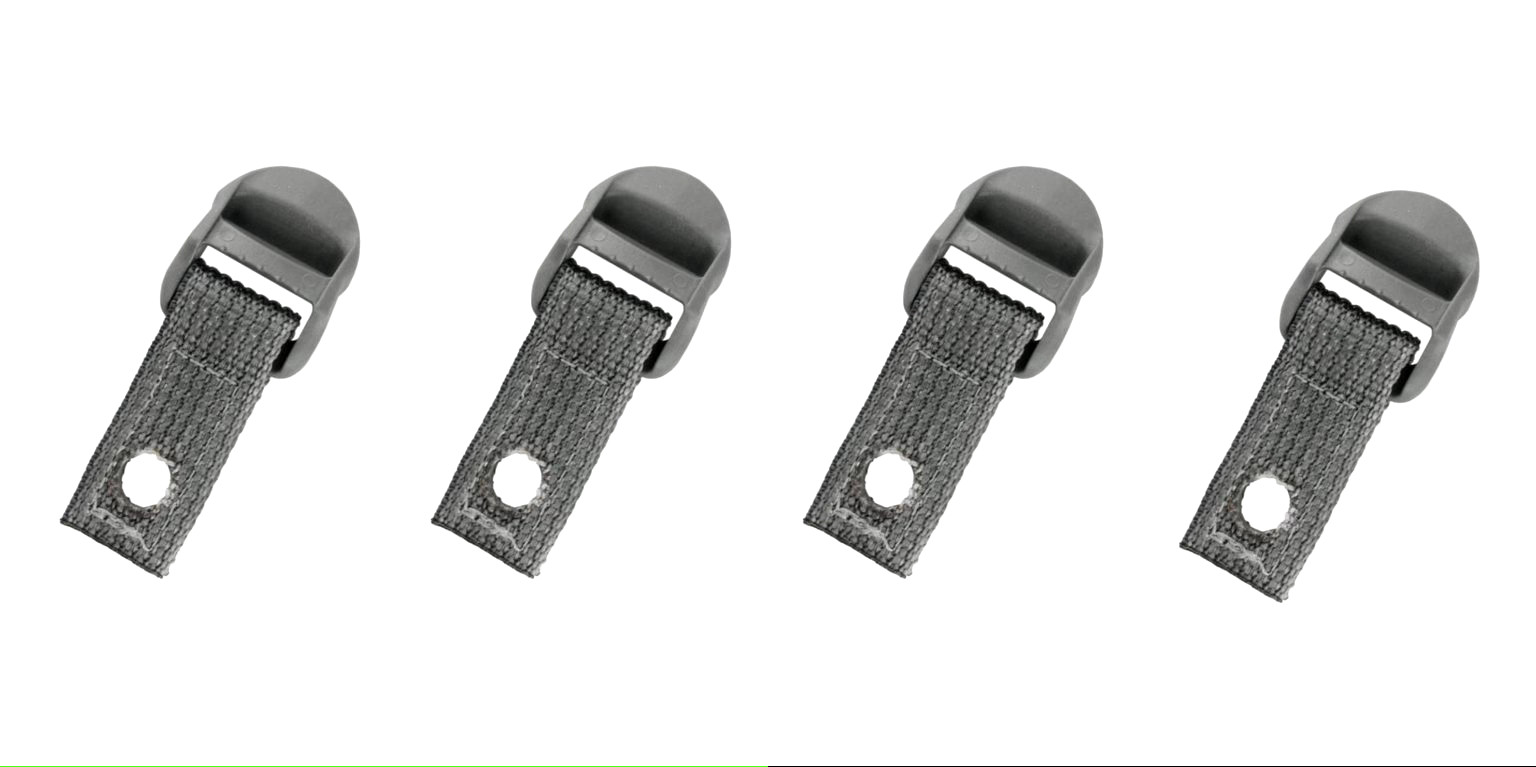NEW USGI ACH CHINSTRAP ATTACHMENT TABS NSN 8470-01-531-3897 | LOT OF 4