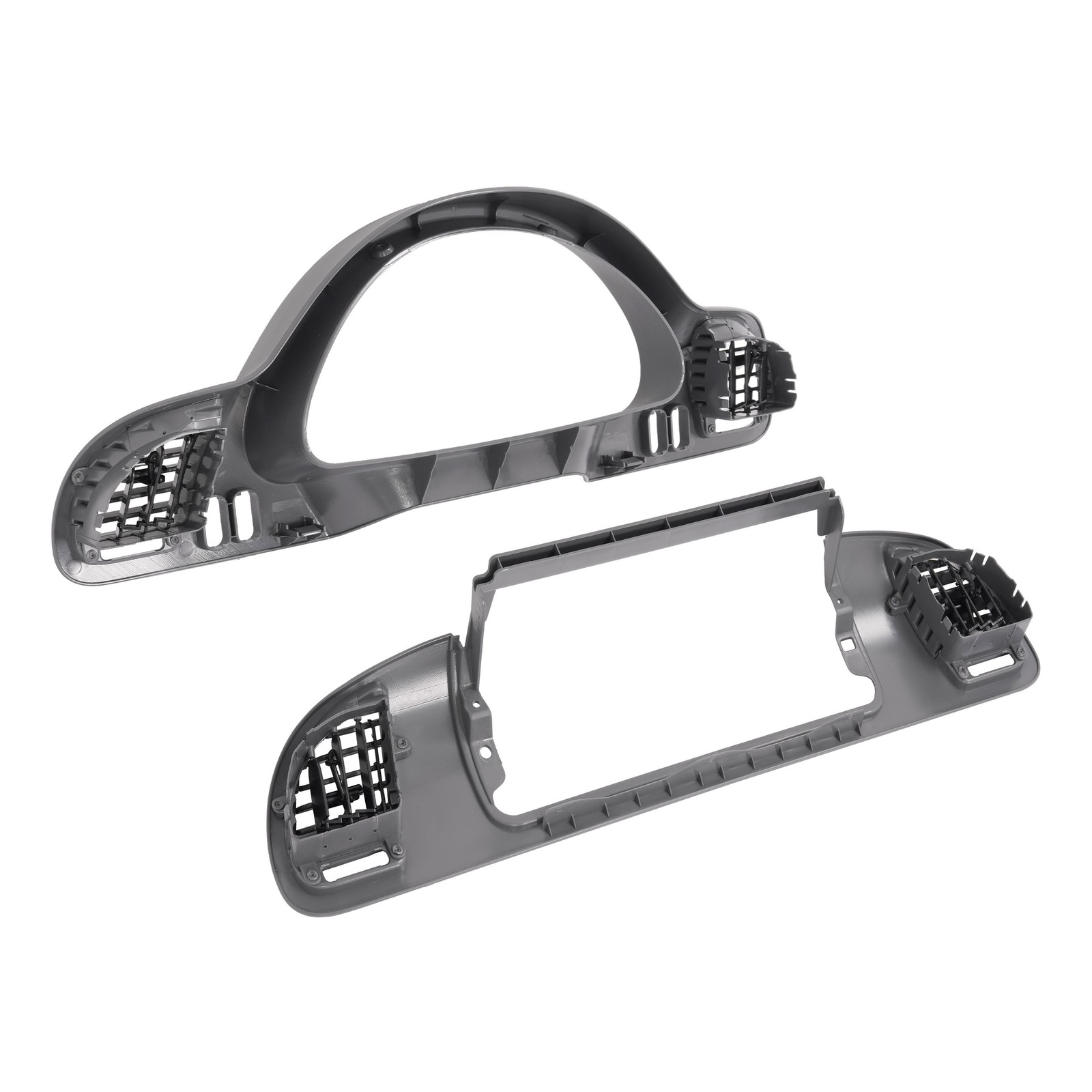 Left Right Side Dash Panel Bezel Trim W/ Vents For Dodge Sprinter 2002-2006 Gray