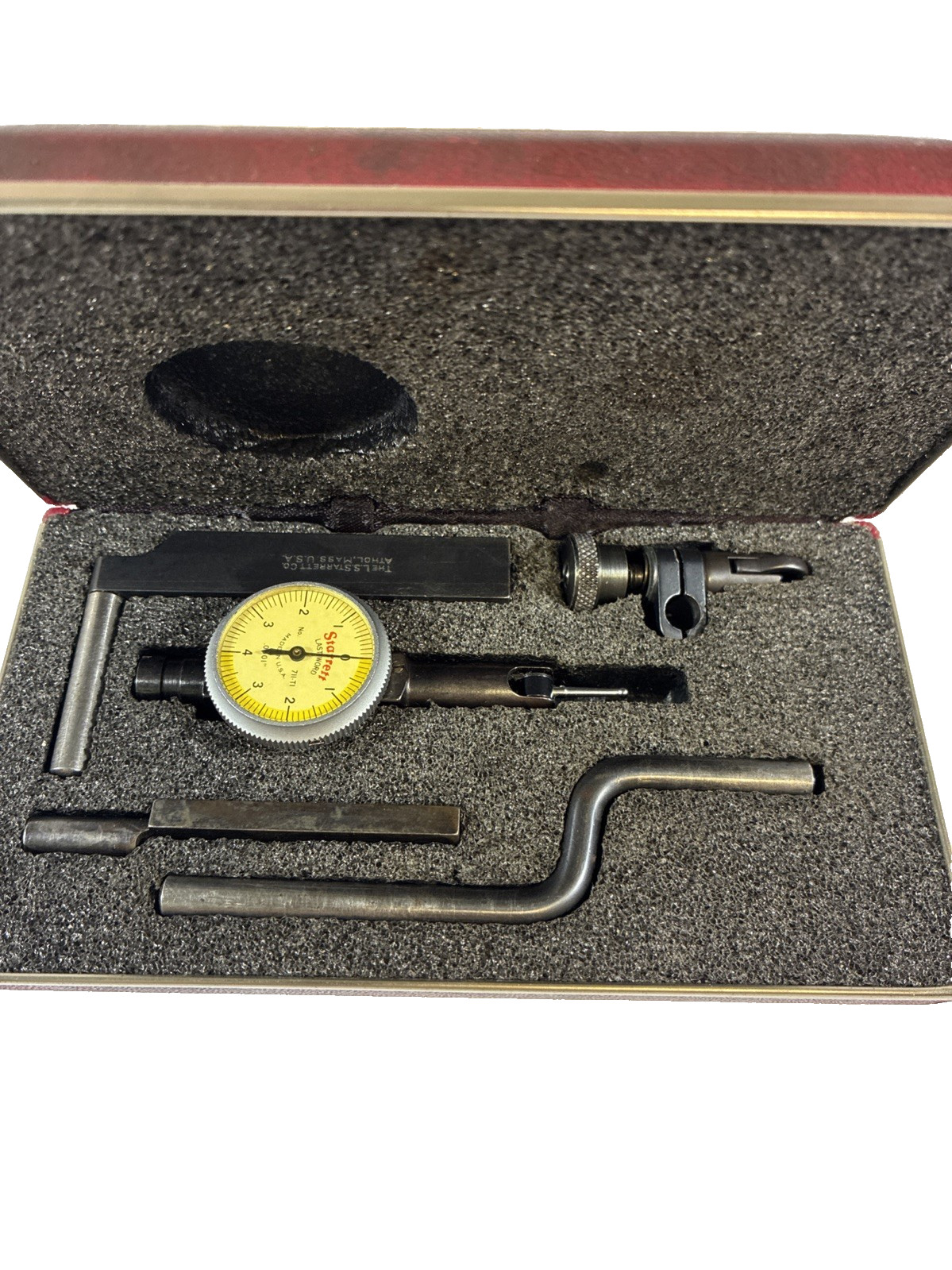 Starrett 711 T1SZ Last Word Dial Indicator with .0001" Reading