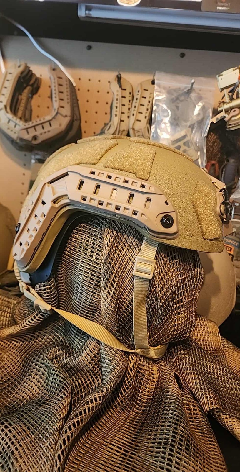 Highcut ballistic helmet SF conversion (READ DESCRIPTION)