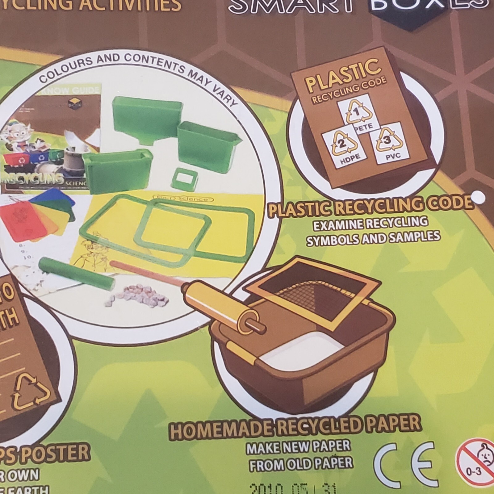 NEW Recycling Professor Ein-O Science Smart Boxes Save the Environment Kit