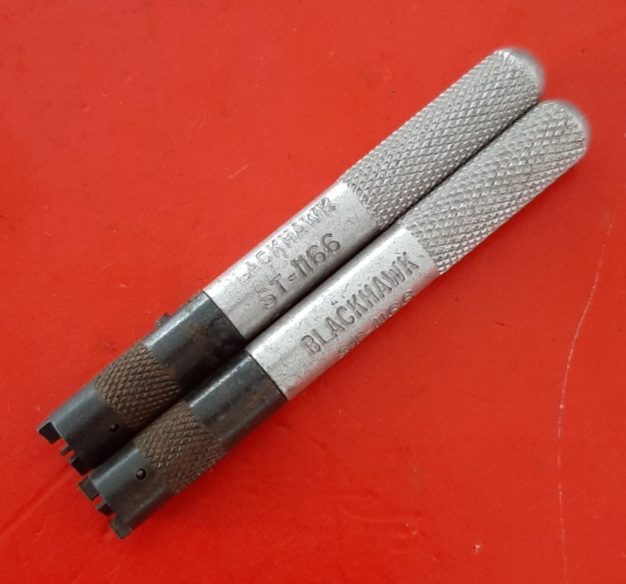 2 NOS NEW Blackhawk USA Flat Tip Slotted Screw Starter ST-1166 READ Description