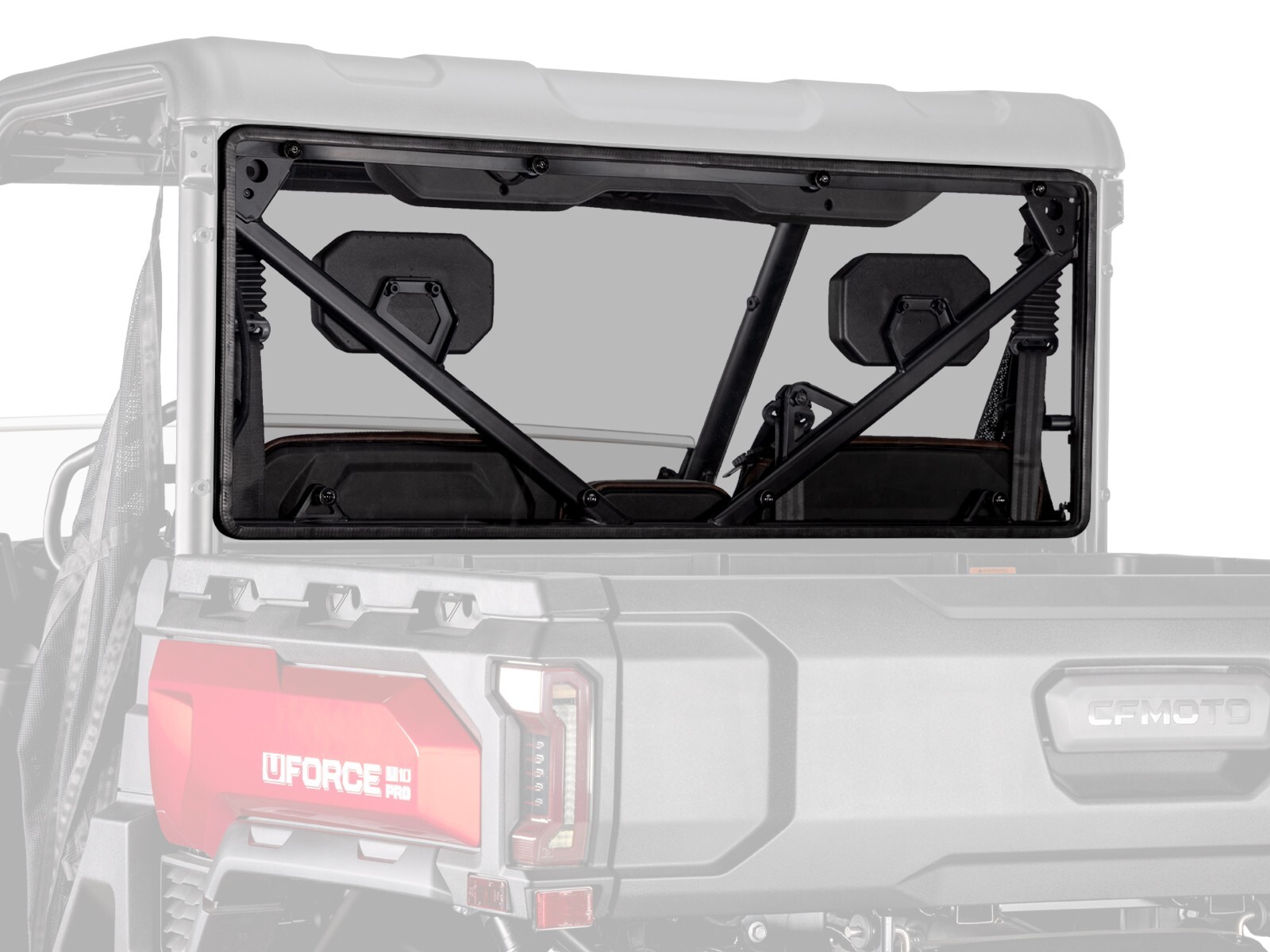 SuperATV Rear Windshield for CFMoto UForce U10 Pro/2025+