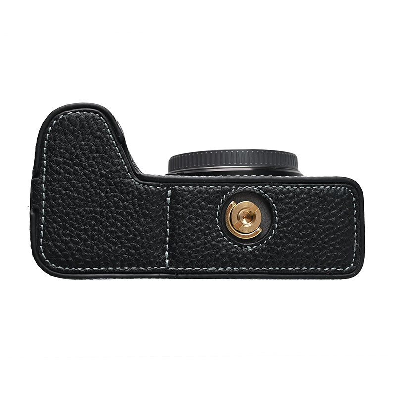 Genuine Real Leather Half Case for Sony A6700 Camera Protector Grip