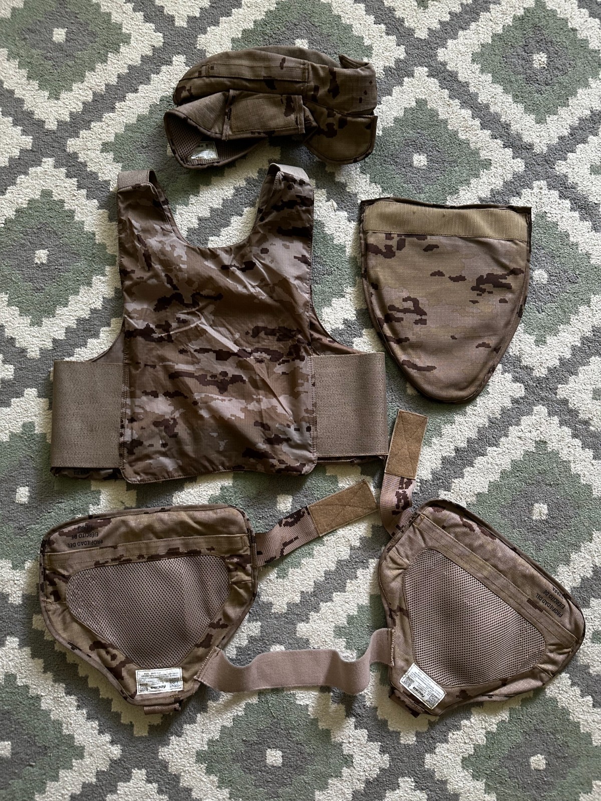 Plate Carrier Armor Spanish Fecsa new size S 2024