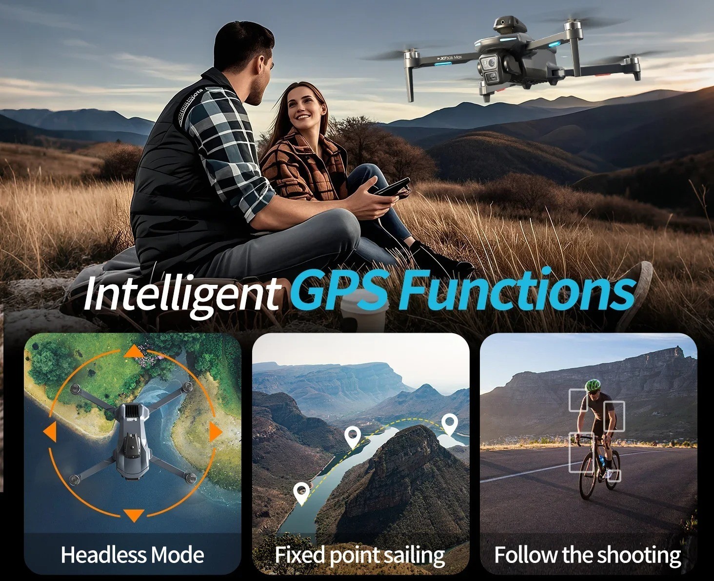 Lenovo XT606 MAX GPS Drone 4k Professional 8K HD Camera