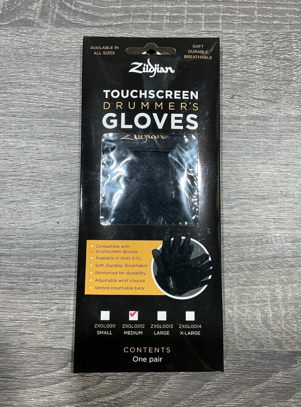 Zildjian Touchscreen Drummers' Gloves - Medium