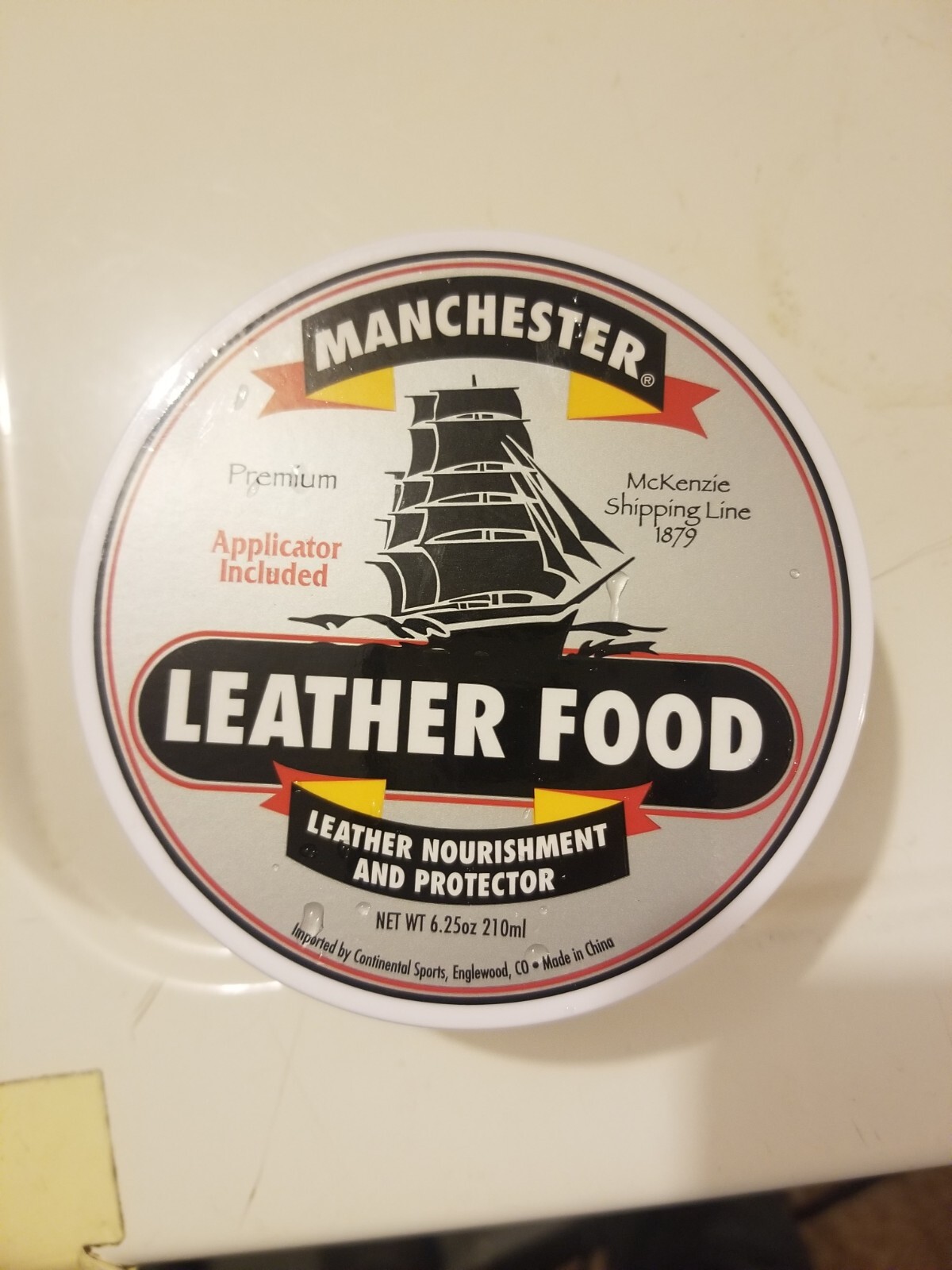 Manchester Leather Food Nourishes & Protects All Fine Leatherwear 6 1/4 Oz.￼