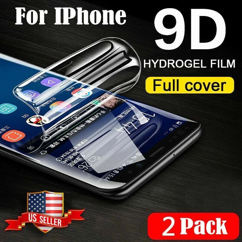 4PCS Hydrogel Screen Protector For iPhone 13/pro12/11/8/7/6+/X/XS/XR Pro Max SE
