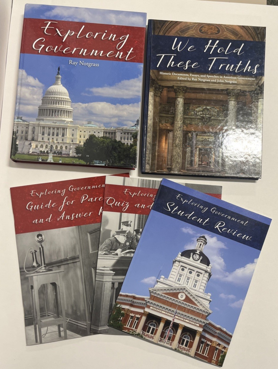 Notgrass - Exploring Government Curriculum Bundle 2016
