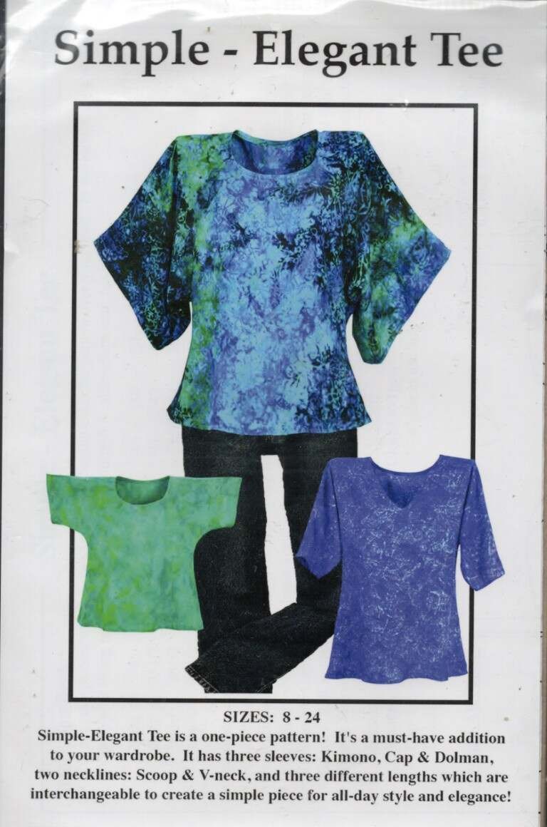 SIMPLE ELEGANT TEE SIZES 8 - 24