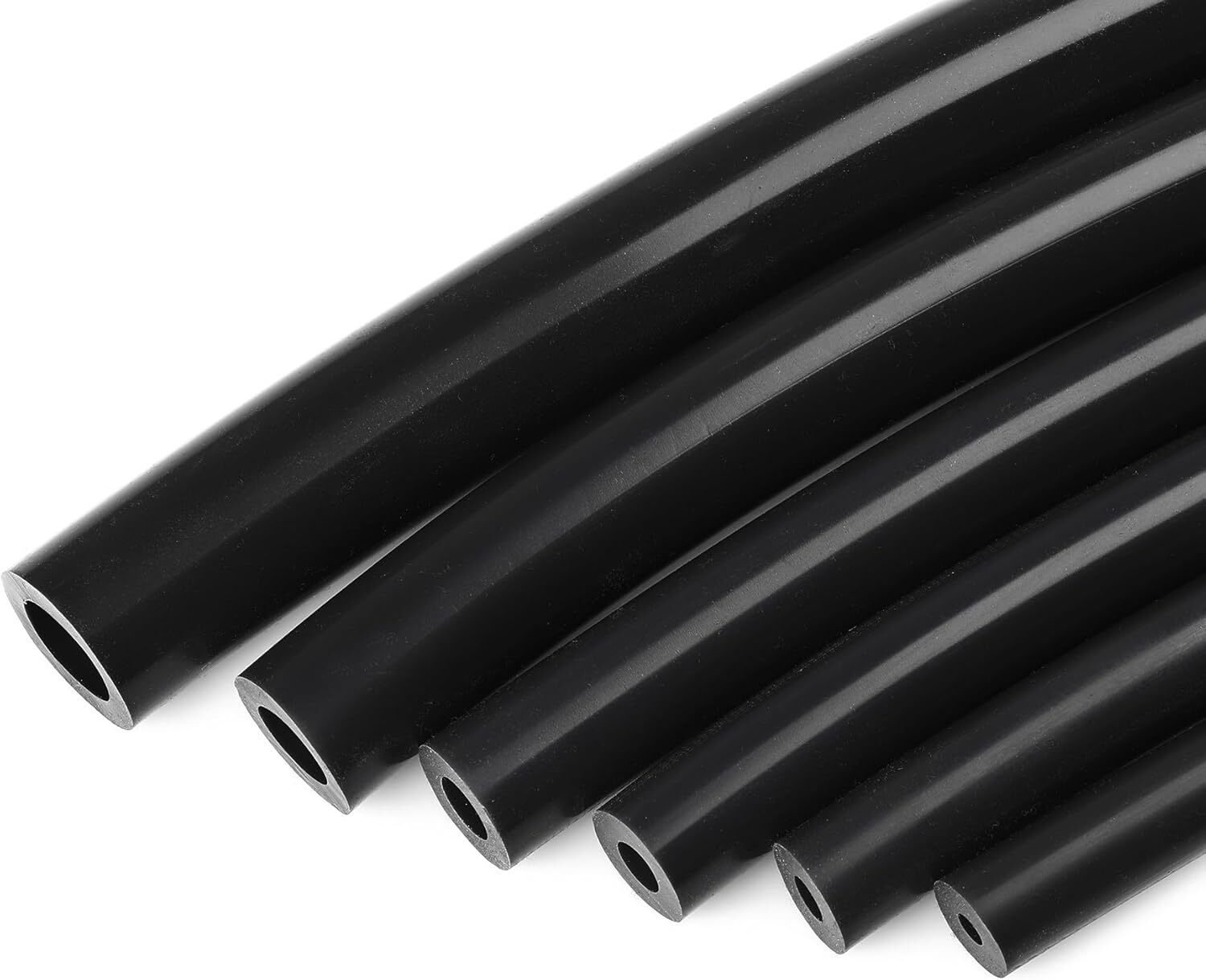 1/8" 5/32" 3/16" 1/4" 5/16" 3/8" Automotive Silicone Vacuum Tubing Hose Kit for