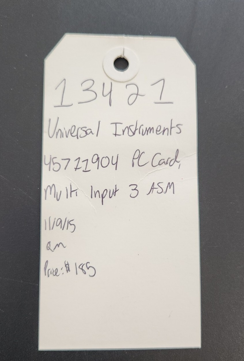 *PREOWNED* Universal Instruments 45711904-3100PF0426 Multi Input 3 ASM +Warranty