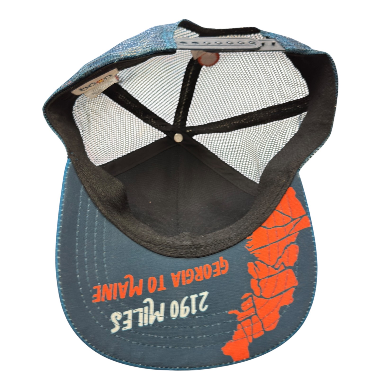 BOCO GEAR AT Virtual Challenge 2023 Trucker Hat 2190 Miles Blue