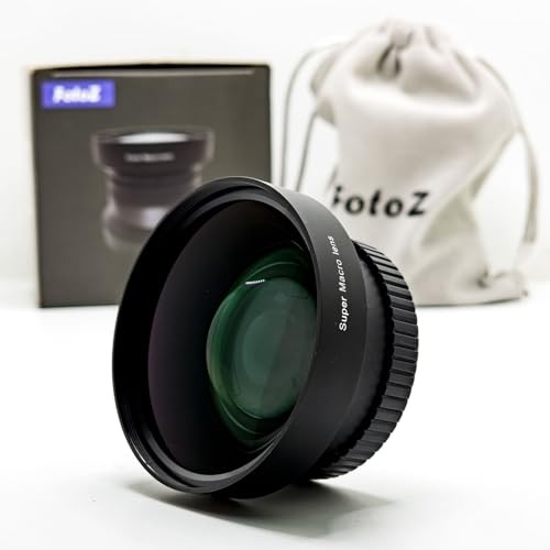 49mm 10x Professional Macro Conversion Lens, Super Macro Lens, for Canon EOS