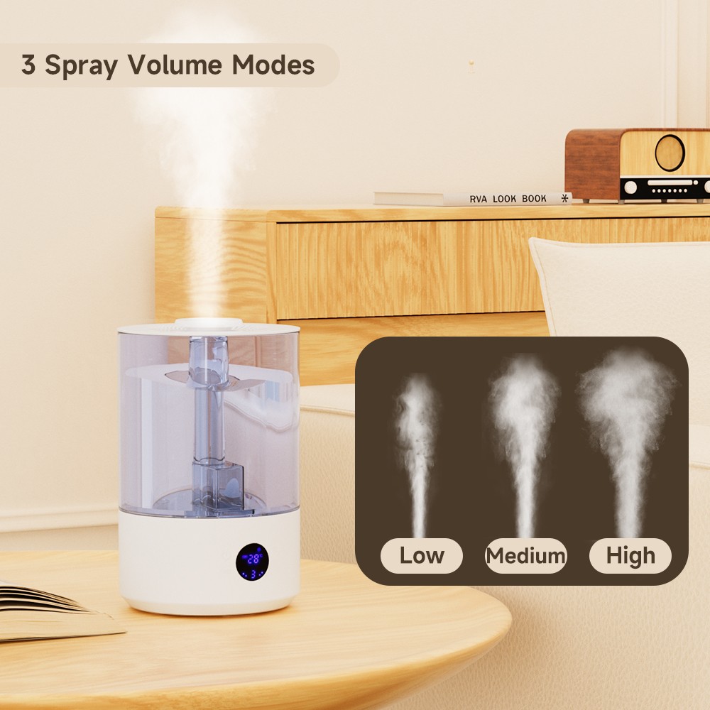 Humidifiers 7.8L Cool Mist Top Fill Essential Oil Diffuser W/ UV sterilization