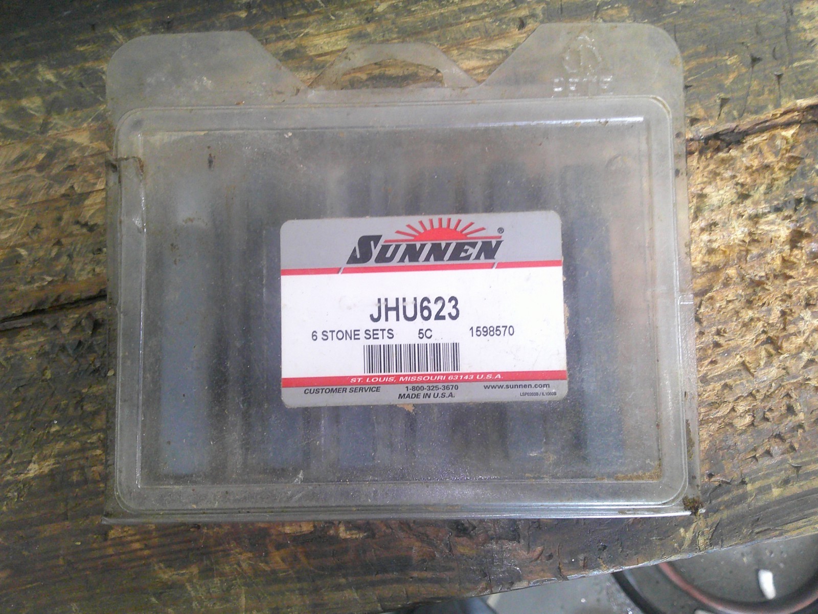 SUNNEN JHU623 280 GRIT 6 NEW HONING STONES CK10 CV616