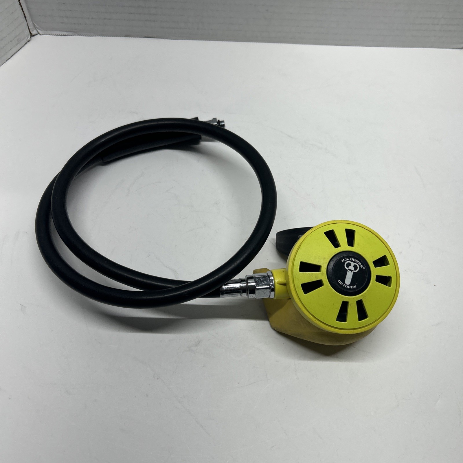 US Divers - Conshelf SE Octopus 2nd Stage Dive Regulator with Hose. Tested.