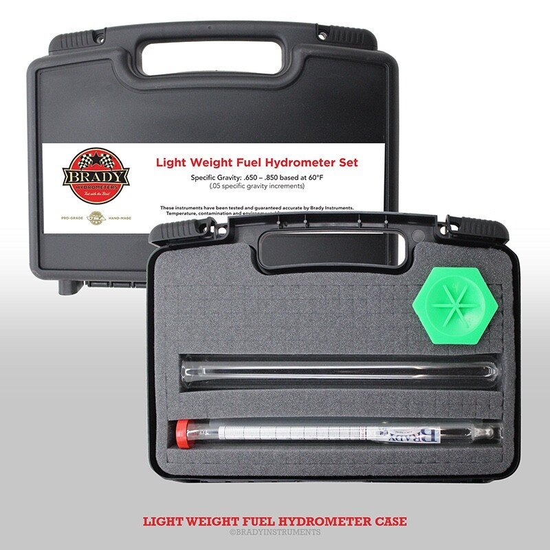 Light Weight Fuel 12" Hydrometer w/Test Jar & Hard Case