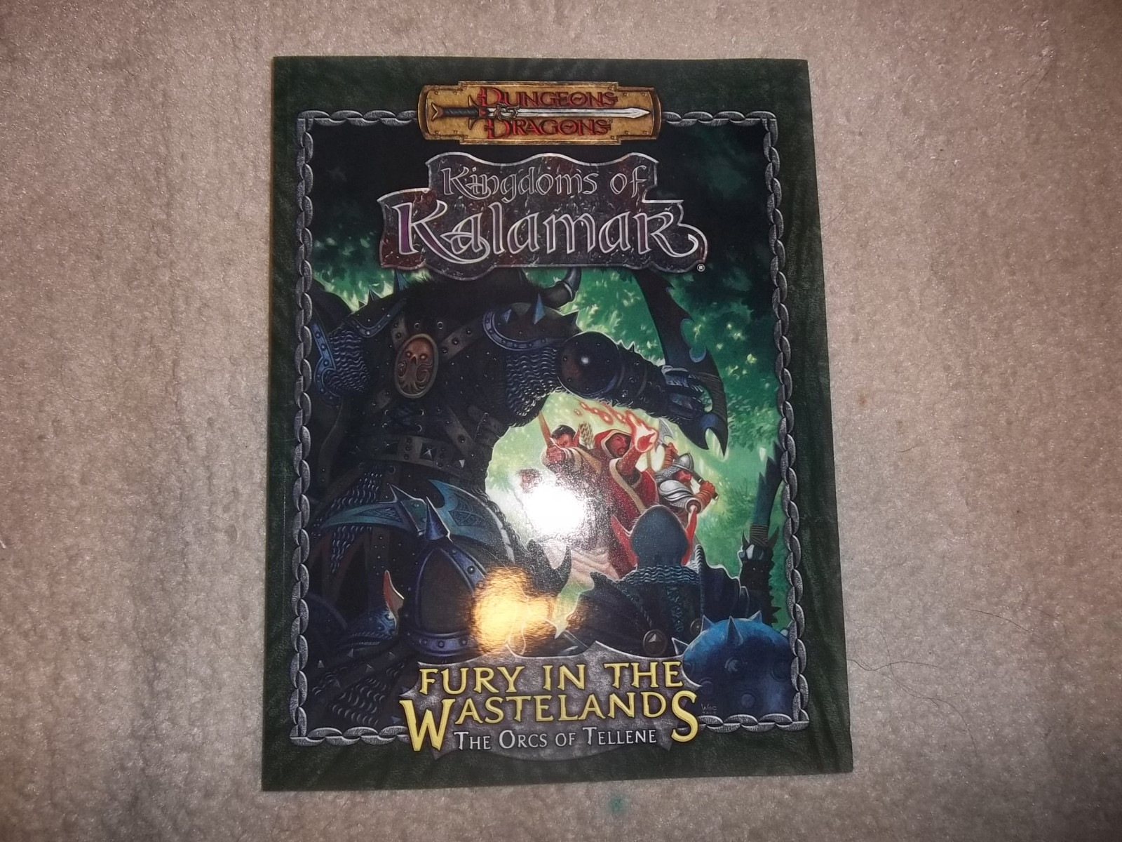 Kingdoms of Kalamar Fury Wastelands The Orcs of Tellene