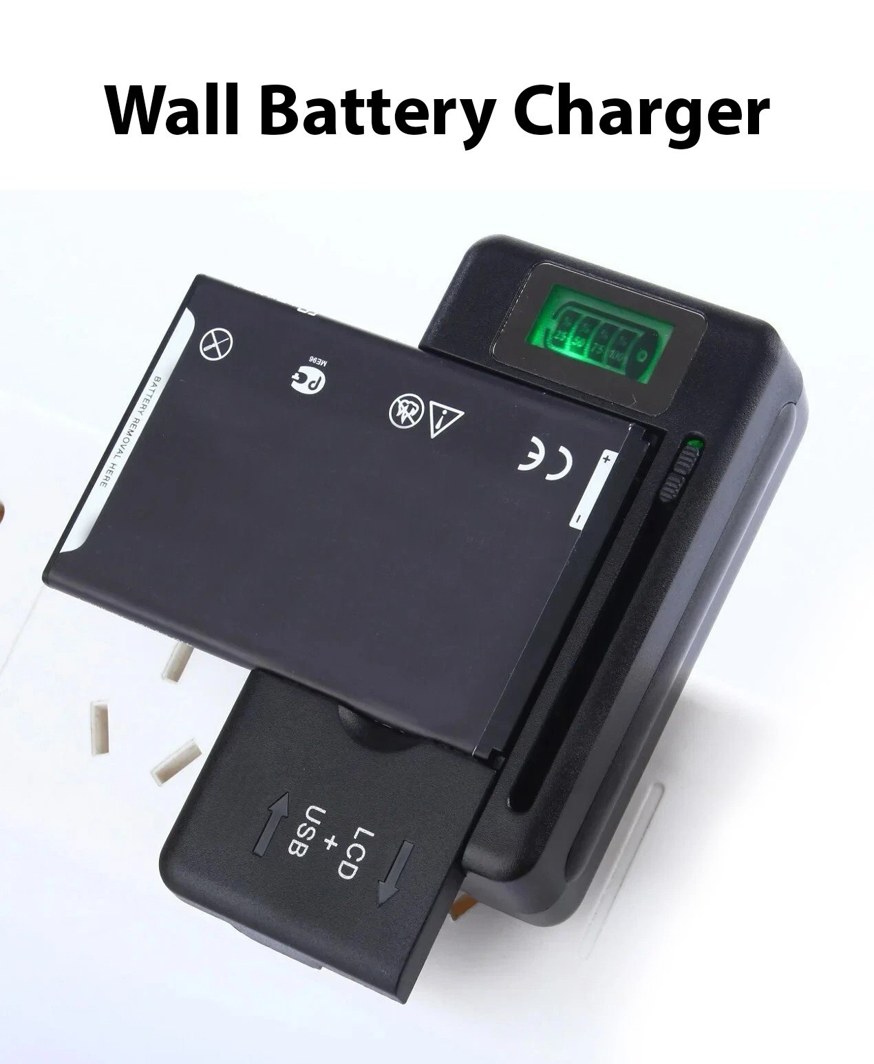 Charger for Nokia BL-6P BL-4U BL-5J BP-5M rechargable battery