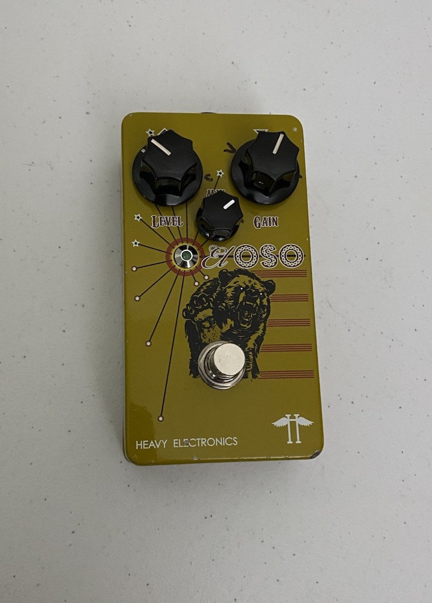Heavy Electronics ElOSO Hand Built Guitar Effect Pedal Minneapolis No Power Cabl