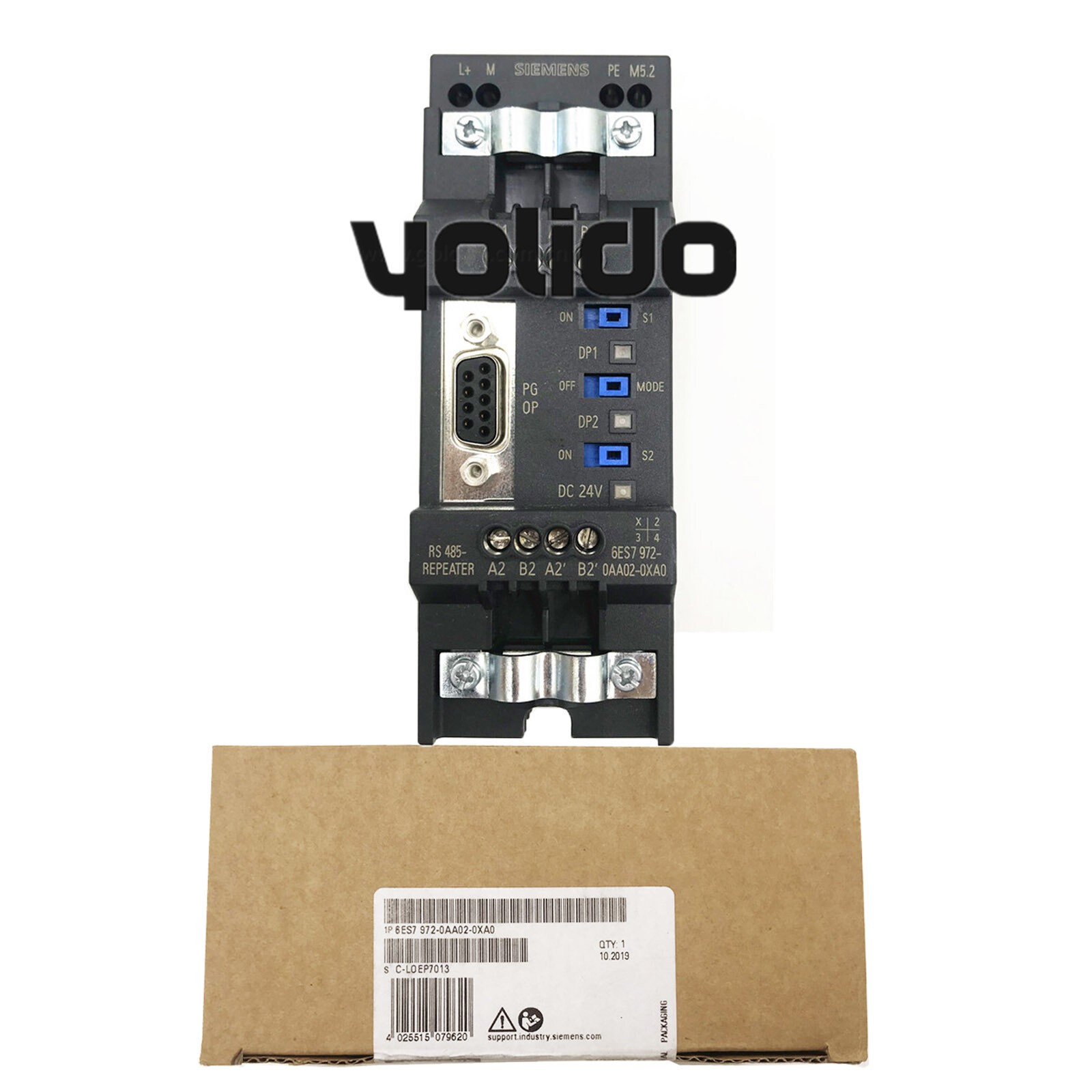 New In Box SIEMENS 6ES7972-0AA02-0XA0 SIMATIC ET200 RS485 6ES7 972-0AA02-0XA0