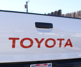 90 - 96 TOYOTA TAILGATE WHITE Vinyl Decal Sticker Emblem Logo Graphic 31"