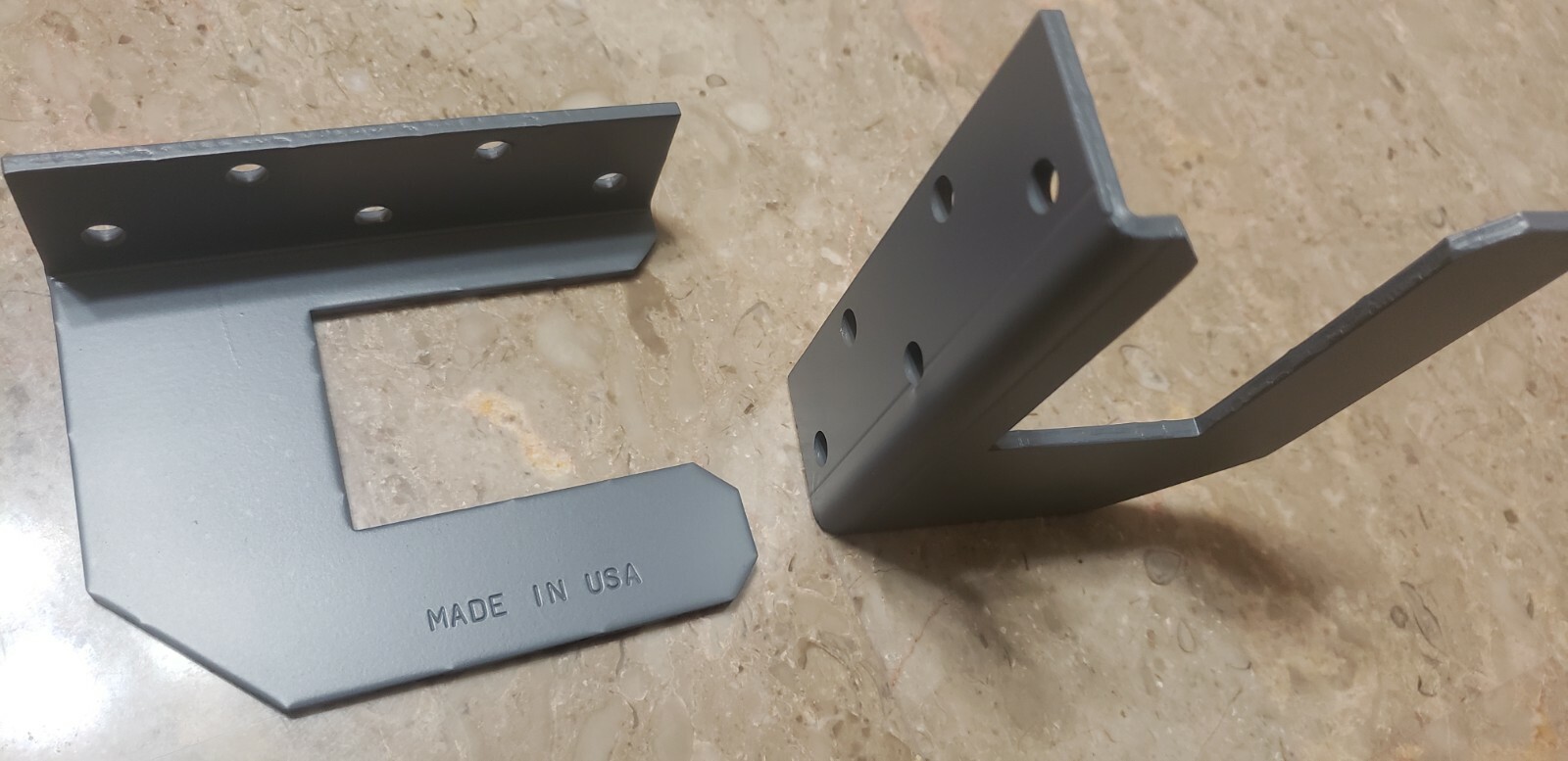 Door Security Brackets Fit 2x3 Board (2 pcs)