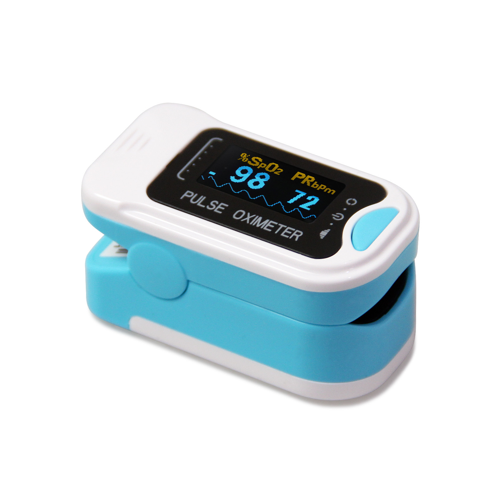 US Stock,Finger Tip Pulse Oximeter SpO2 PR monitor blood oxygen Meter Sensor,FDA