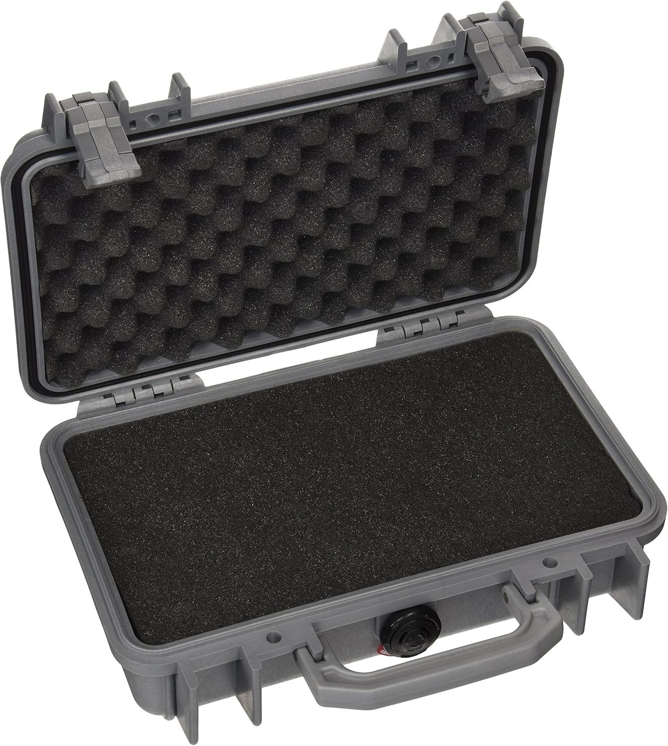 NEW Case With Foam Silver
