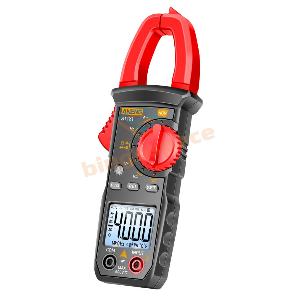 ANENG Digital Clamp Meter AC DC Current Multimeter Ammeter Voltage Tester ST183