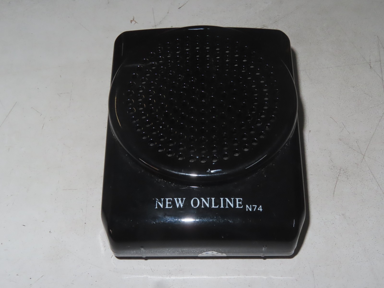 N74 Black Voice Amplifier Microphone Speaker ** UNIT ONLY **