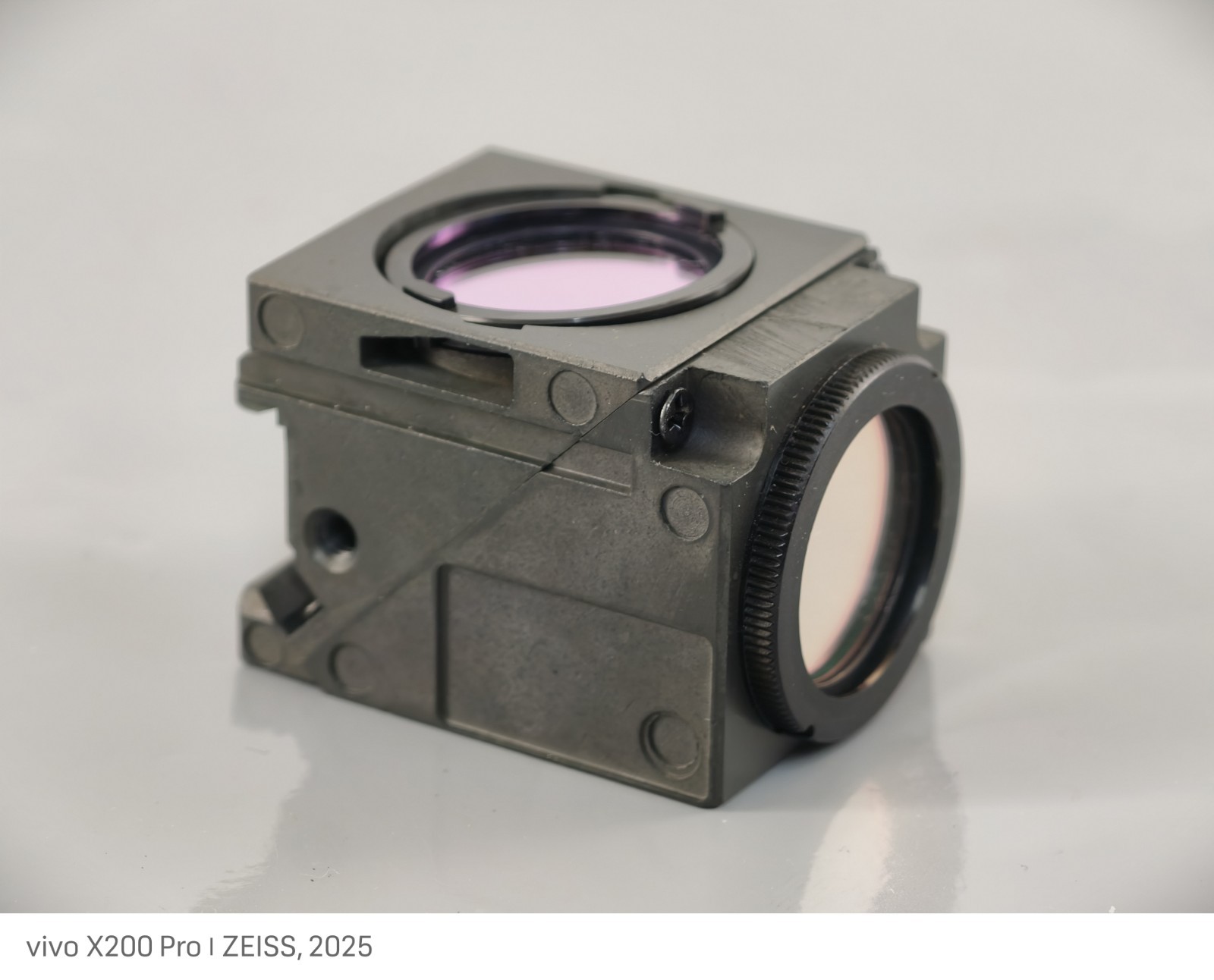 Nikon HQ TR Green Magenta Fluorescence Cube Eclipse Quadfluor Microscope