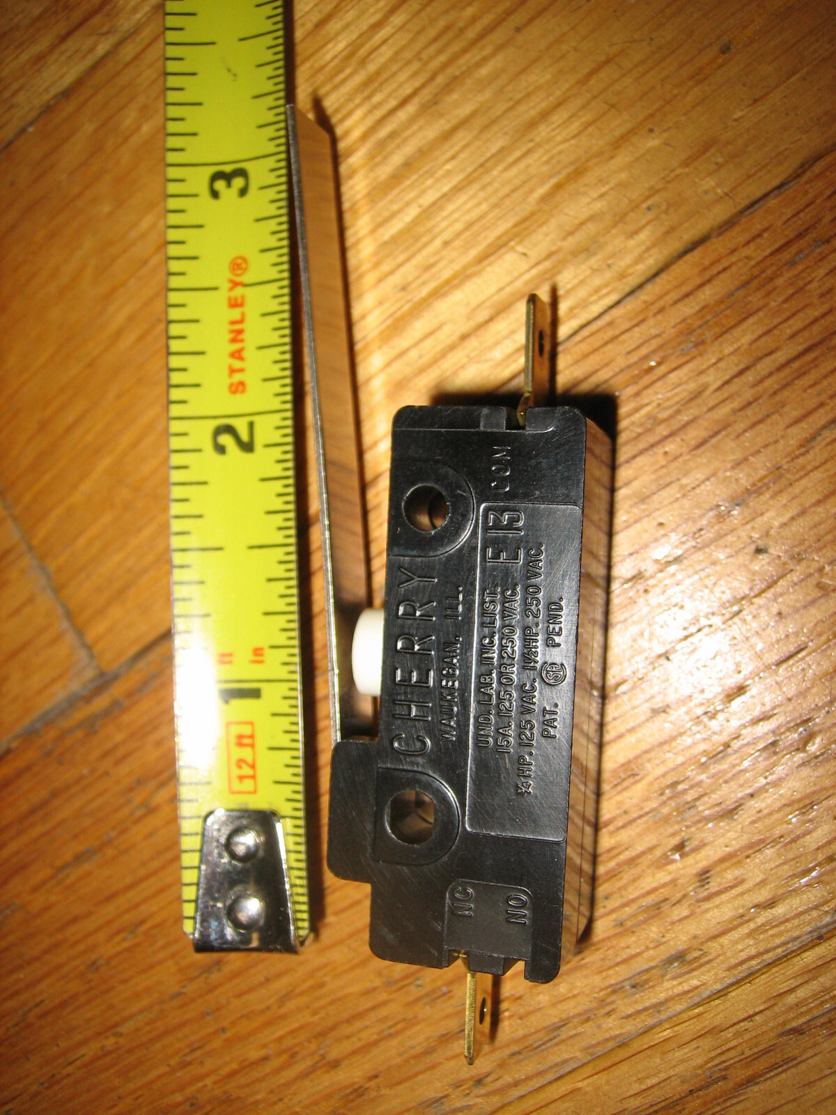 Cherry ZF E13-0-2-H Micro Switch,Std.Ratio Lever, NC CONTACTS ONLY-combined ship