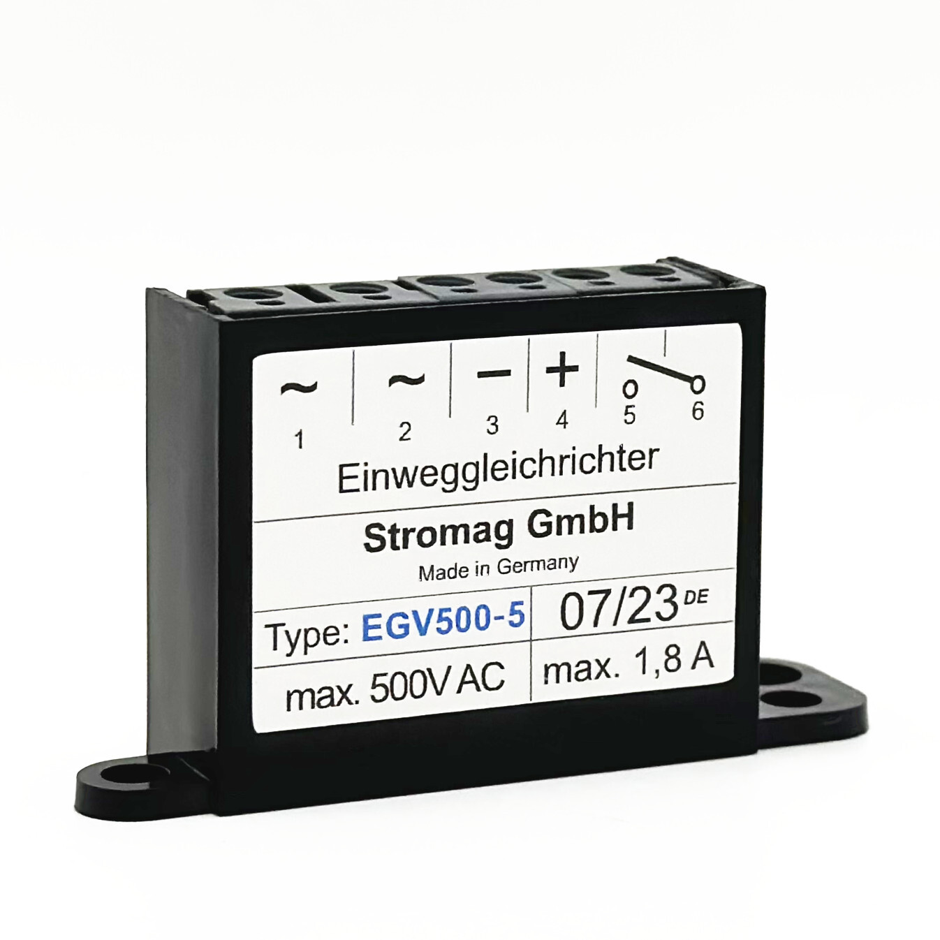 Stromag GmbH Einweggleichrichter EGV500-5 500VAC 1,8A Rectifier module EGV 500-5