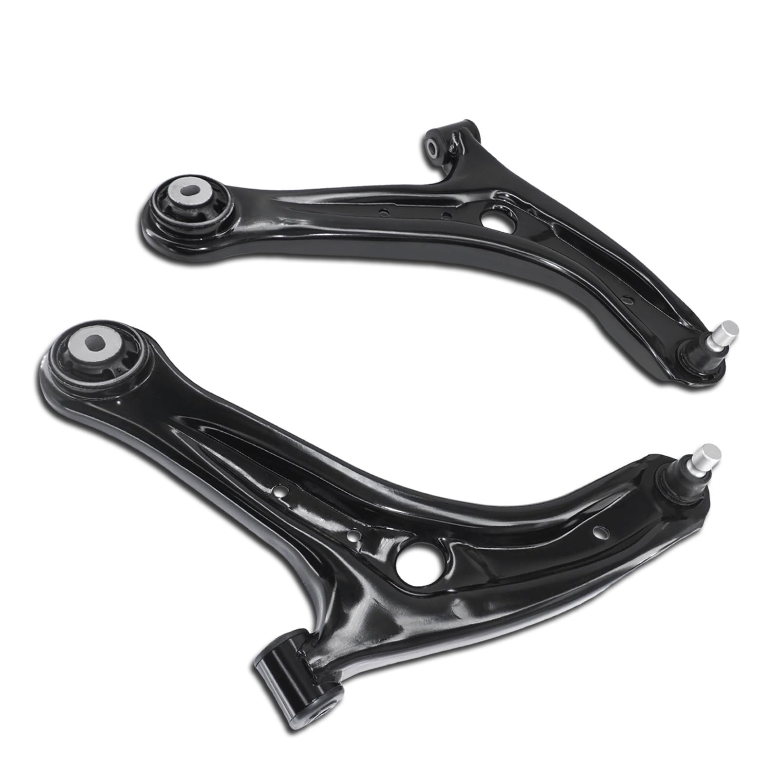 2Pcs Front Lower Control Arm with Ball Joint for Ford Fiesta 2011-2019