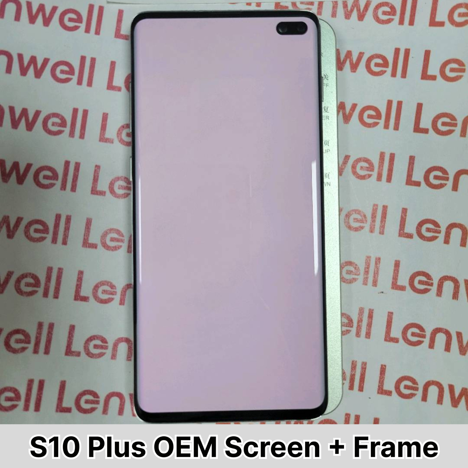 DISCOUNT Original OEM for Samsung Galaxy S10 Plus LCD Display Screen w/ Midframe