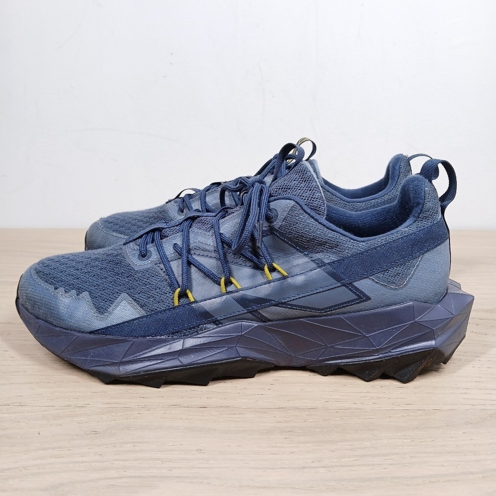 New Balance Running Shoe Mens 10 Blue Foam X Trail Ultra Cushion Sole Sneakers