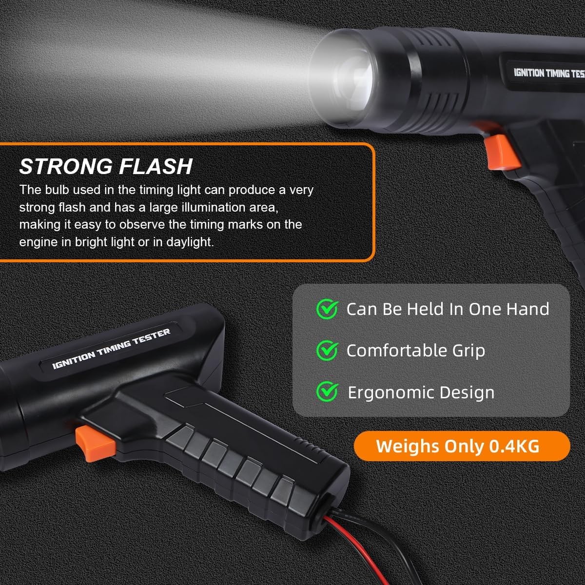 Ignition Timing Light Gun Car Engine Ignition Inductive Timing Light