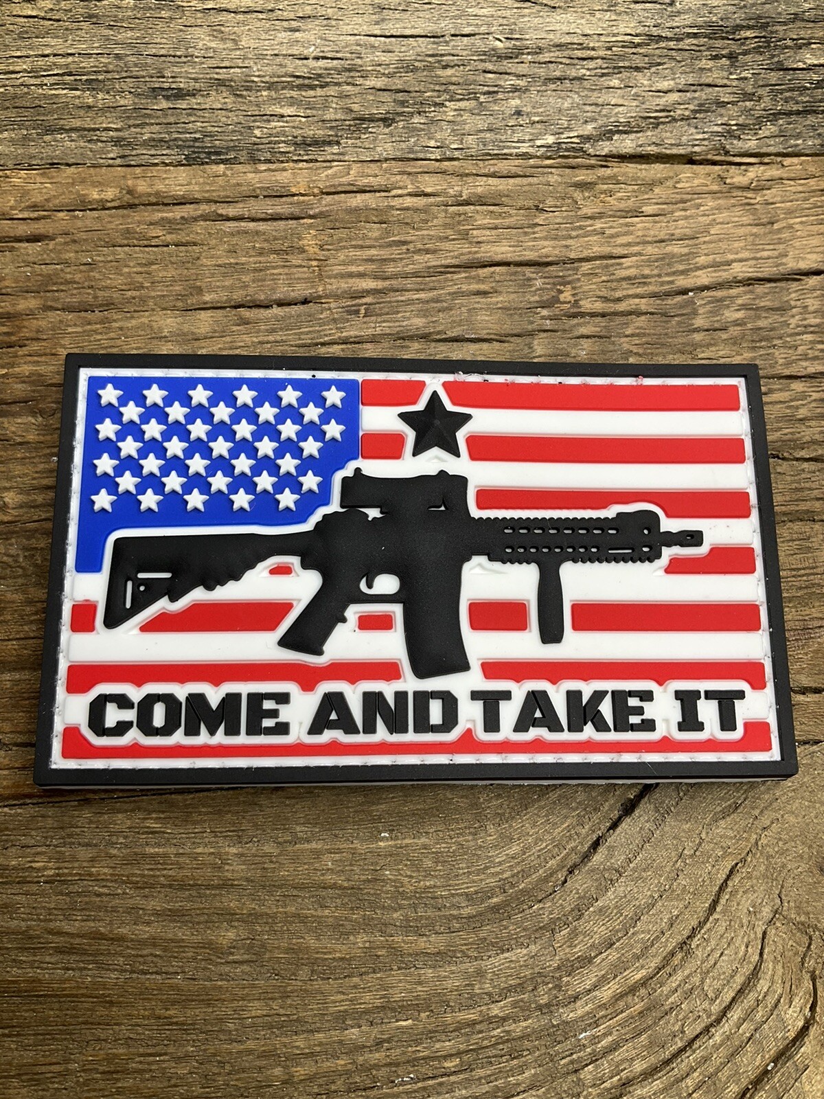 Patch PVC Tactical Morale HOOK-3D 2nd Amendment AR Come And Take It