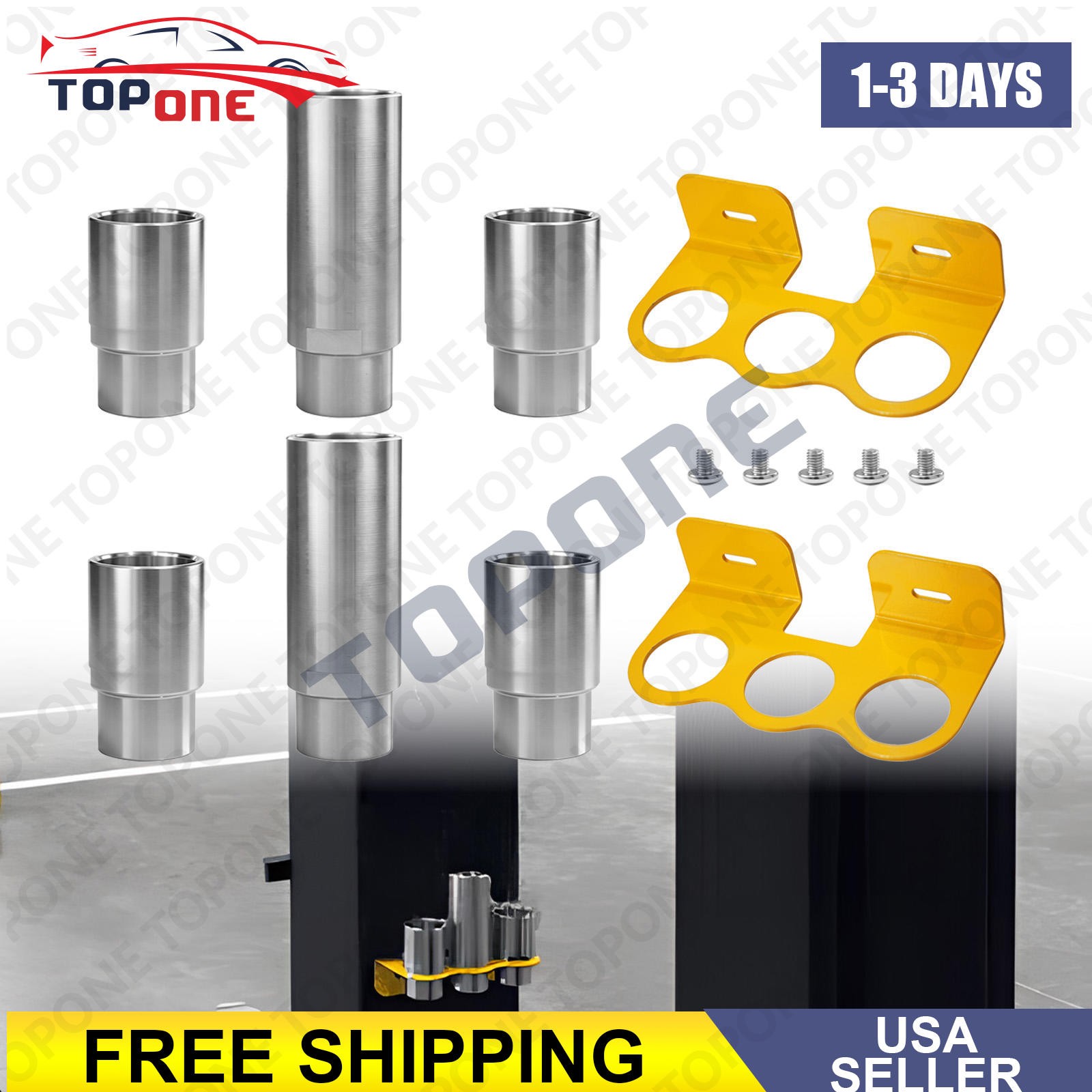 Stack Truck Adapter Kit 10315 Fit Challenger Lifts Four 3" & Two 6" W/ Organizer