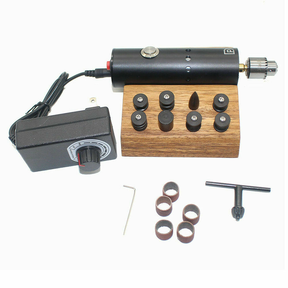 DIY Vegetable Tanned Leather Burnishing Polishing Machine Edge Burnisher Machine