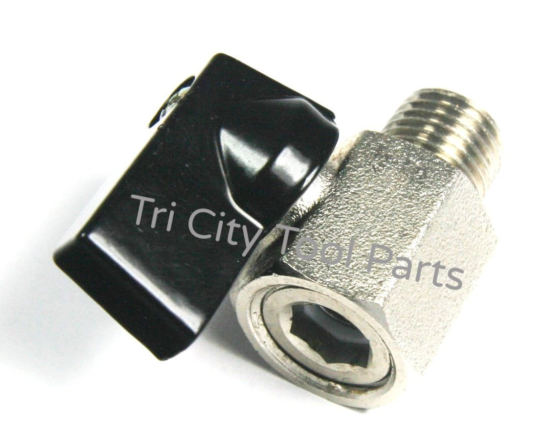 132BV ROLAIR Air Compressor Tank Drain Cock 1/4" NPT Ball Valve Drain ** OEM **