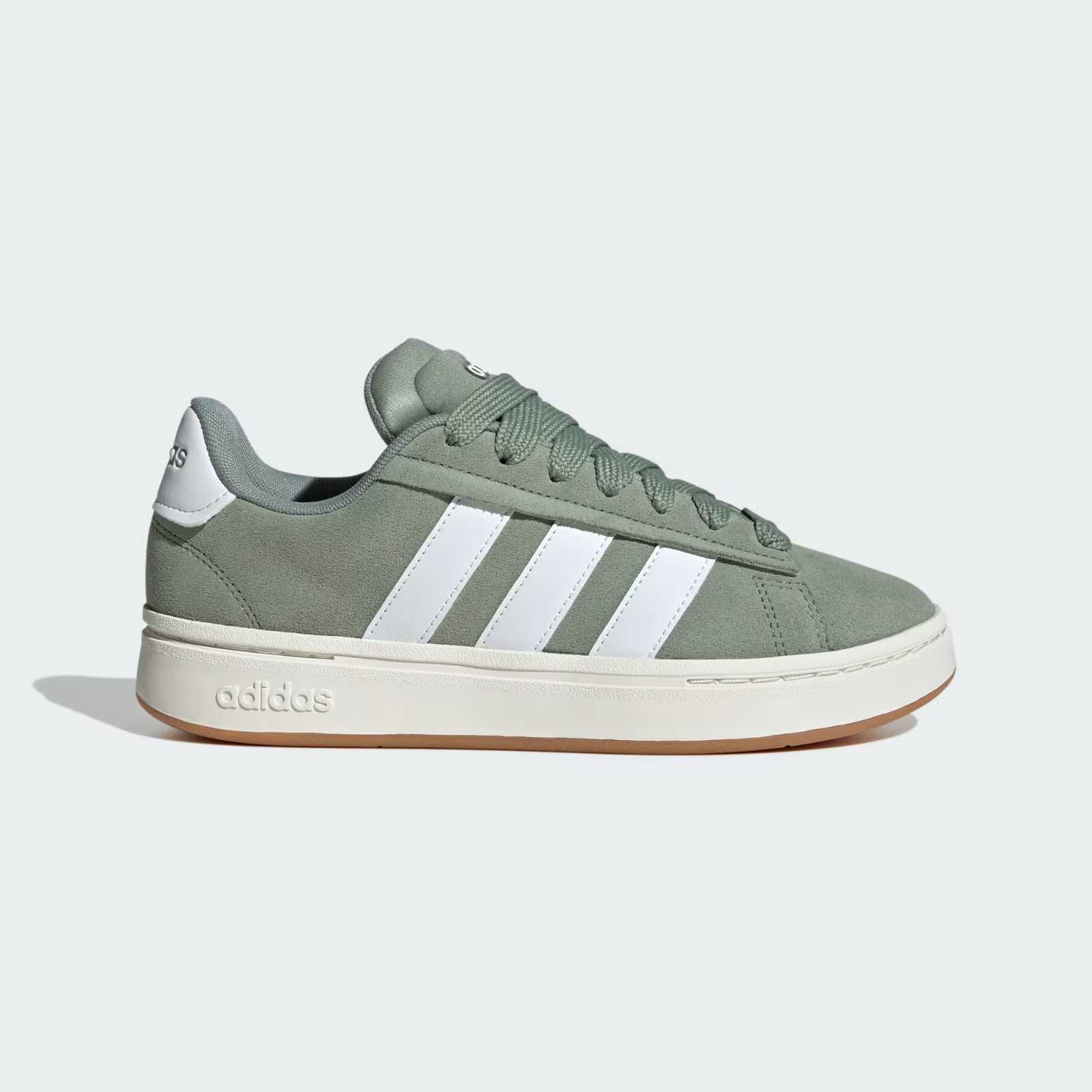 Adidas Women's Grand Court Alpha 'Silver Green' Shoes JR3143