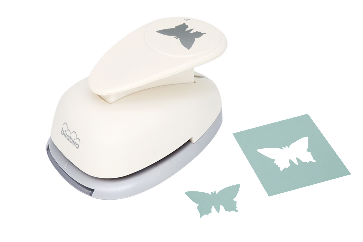 Bira Craft 2 inch Butterfly Lever Action Craft Punch for Paper Crafting