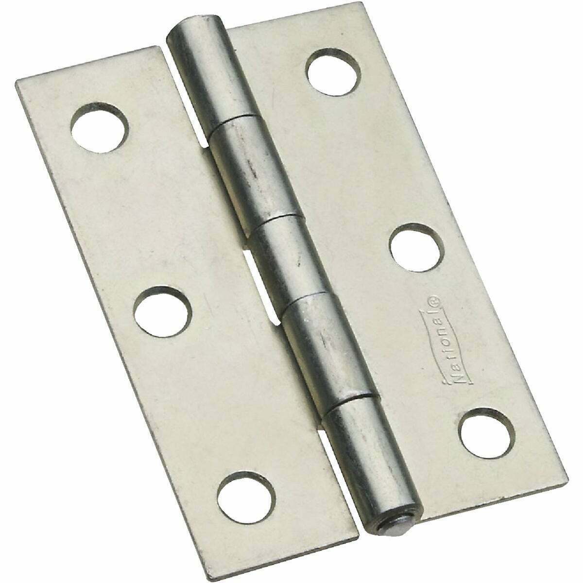 National 3 In. Zinc Tight-Pin Narrow Hinge N146373 - case of 5 pks of 2. (10)