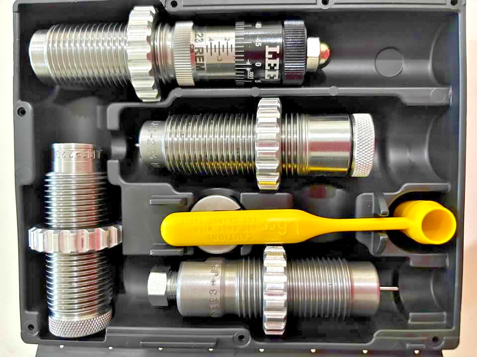 LEE 90694 223 Remington Micrometer Ultimate 4-Die Set ( Please Read Description)