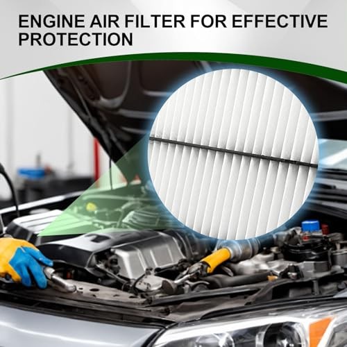 Engine & Cabin Air Filter for Forester (2009-2018), Impreza (2008-2016), WRX