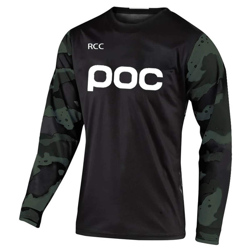 POC 2026 Men Cycling Motocross Jersey Downhil Mountain Bike DH Shirt MX Motorcyc